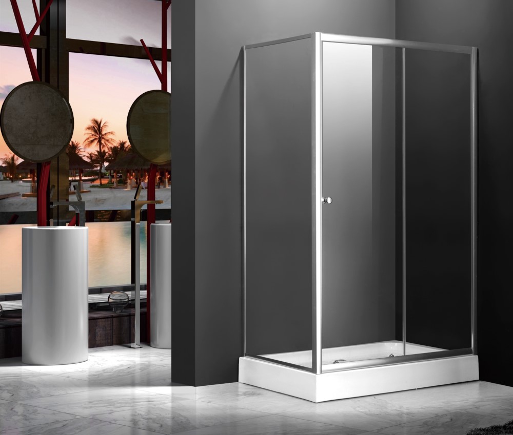 WE-04-Corner Glass Shower Enclosure of Sliding Door with Frame_副本.jpg