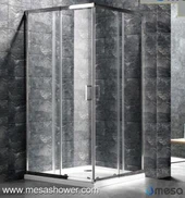 Bisagras de esquina de diamante nuevo diseño tapa de ducha sin marco