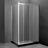 Rincón nuevo estilo simple Precio barato Baño enmarcado cabina de ducha deslizante