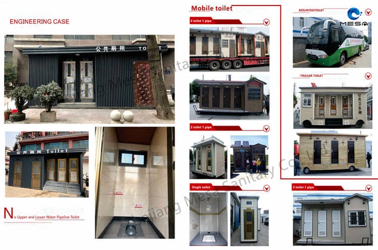 Eco friendly Outdoor Toilet Project Case