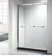 La nueva puerta deslizante de la ducha del acero inoxidable de los nuevos rodillos del diseño moderno para la venta