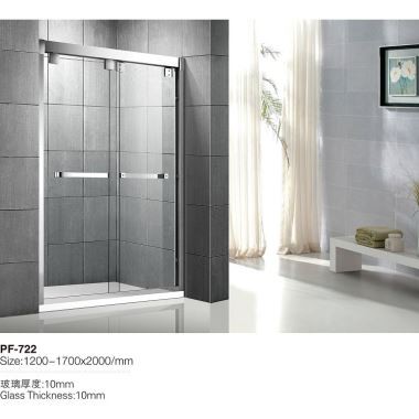 Puertas de ducha de cristal personalizado