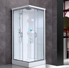 Bañera y ducha envolvente