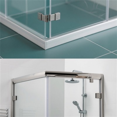 ¿Cuál es la diferencia entre un baño de ducha de acero inoxidable y un baño d...
