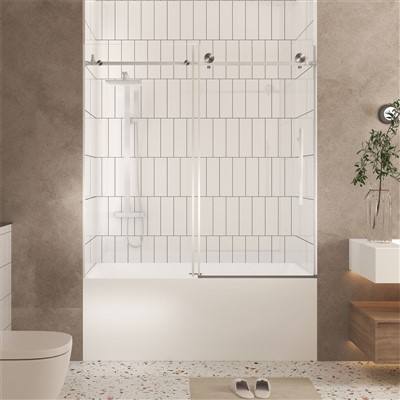 Puertas de ducha de vidrio de baño