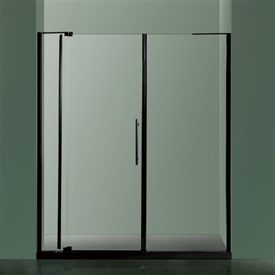 Frameless Hinged Shower Door