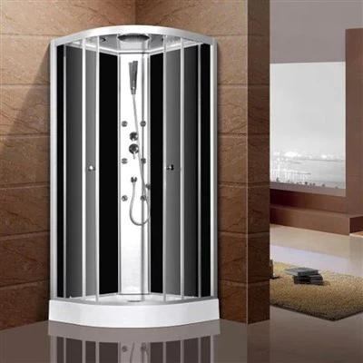 Cuarto de baño con puerta corredera